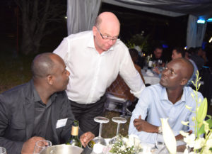 Christophe Allou (Boccard Côte d'Ivoire), Thierry Baro (Boccard Construction Maintenance) et Bocar Boye (Boccard Côte d'Ivoire)